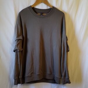 Green Olive Sweater.